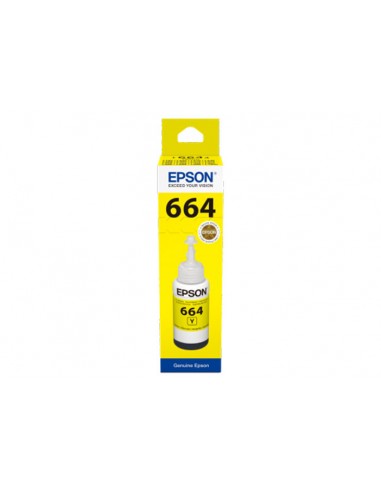 Epson 664 Yellow Ink Bottle 70ML