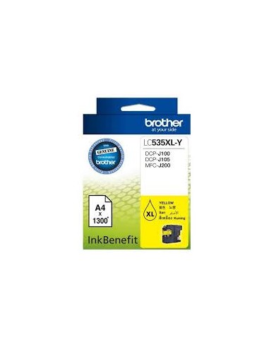 Brother LC-535XL Yellow Ink Cartridge